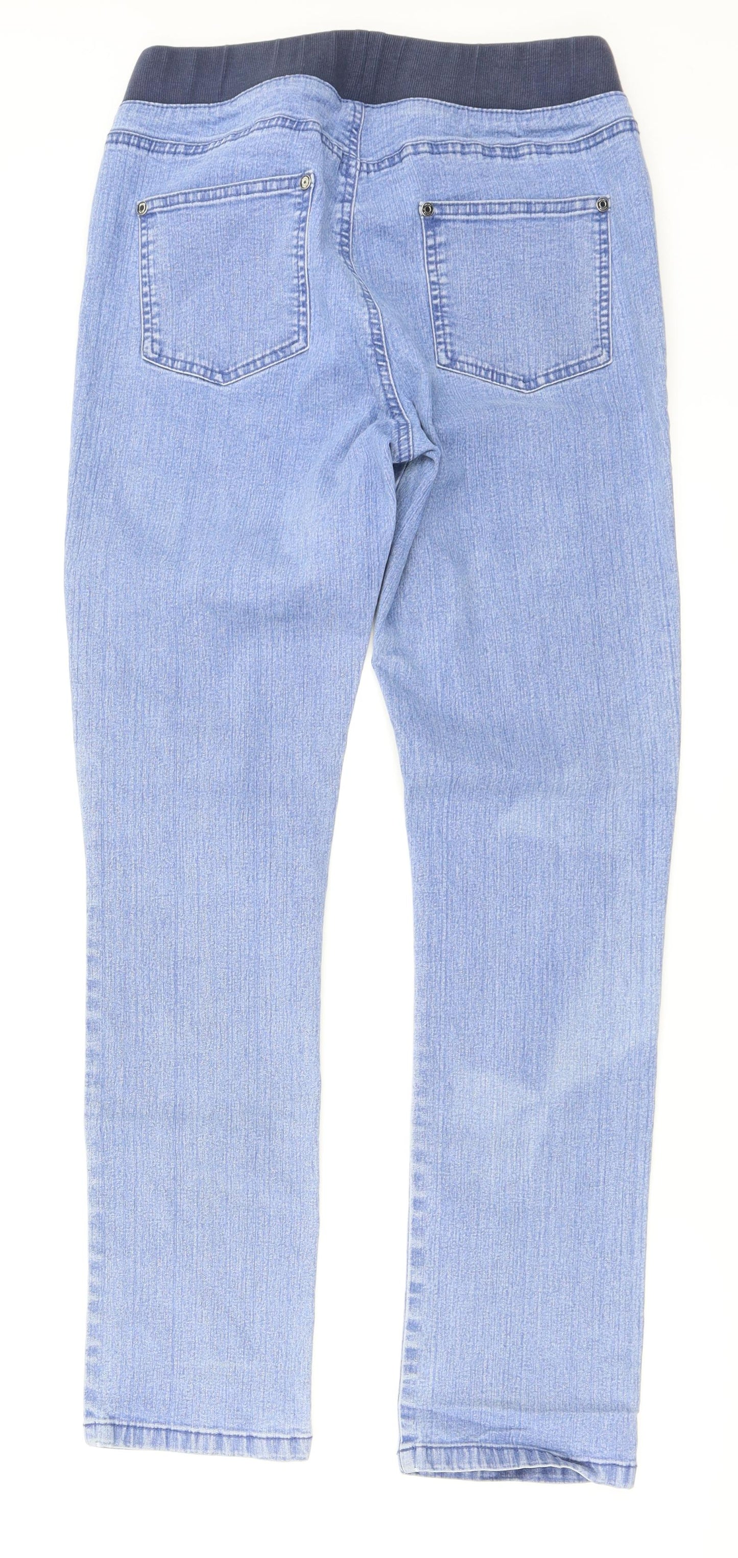 Maine New England Womens Blue   Straight Jeans Size 12 L27 in