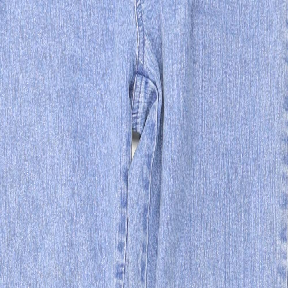Maine New England Womens Blue   Straight Jeans Size 12 L27 in