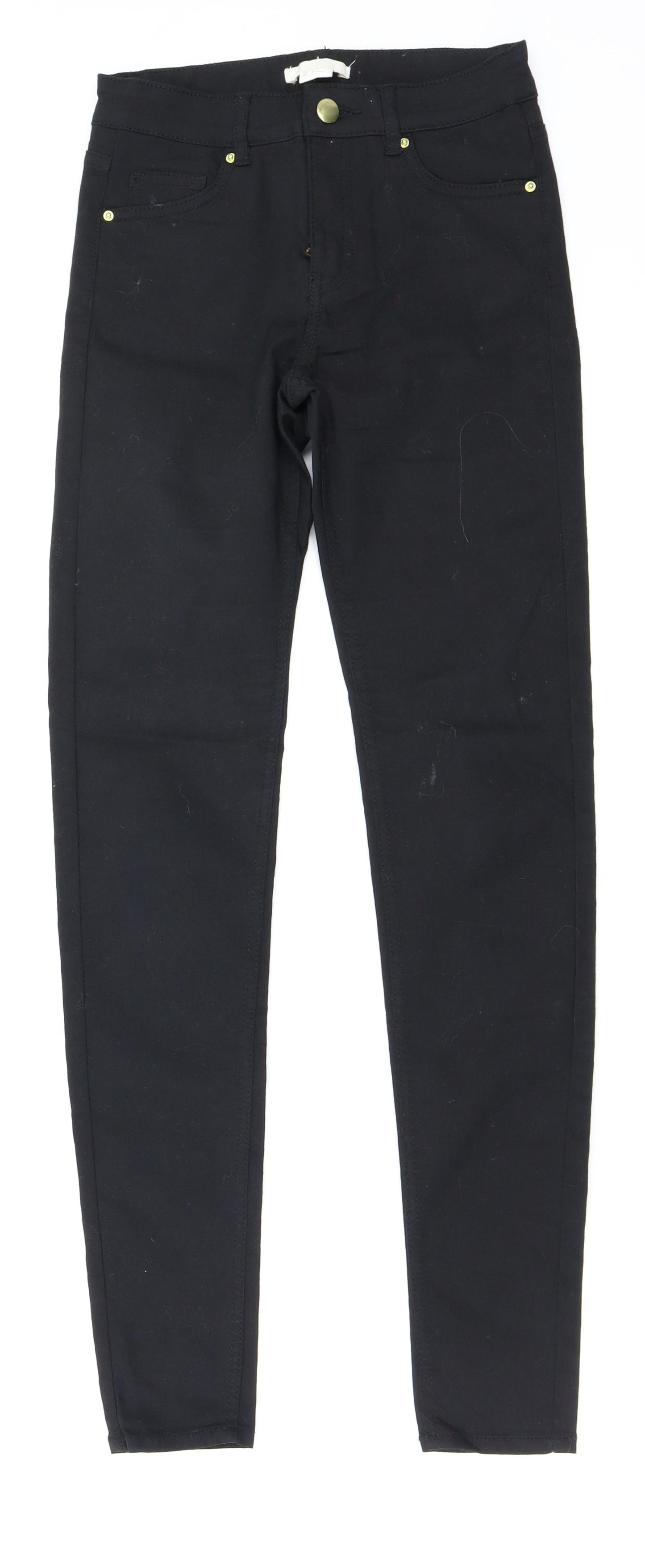 H&M Womens Black   Skinny Jeans Size 6 L27 in