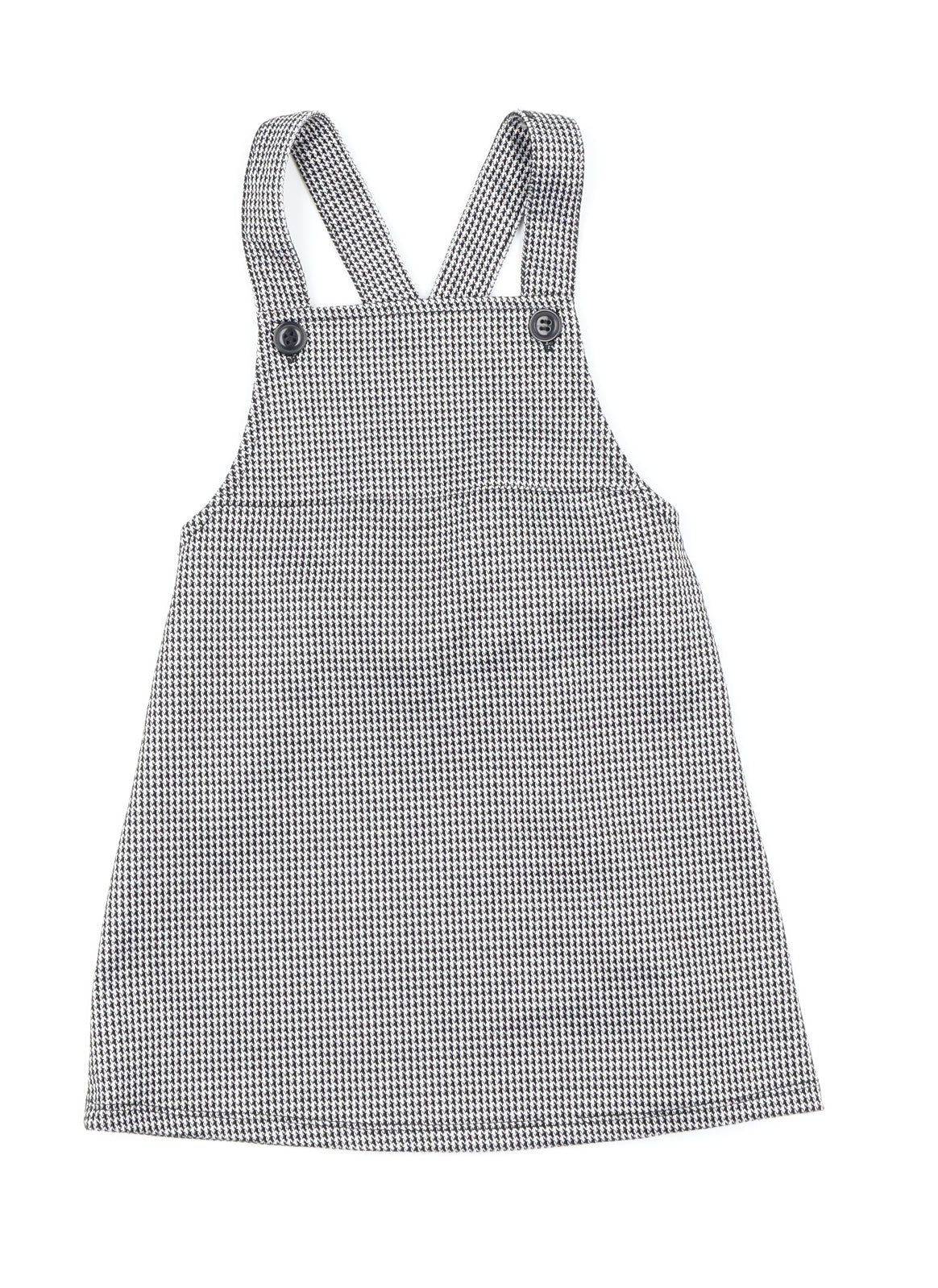 NEXT Girls Grey Check  A-Line  Size 4 Years