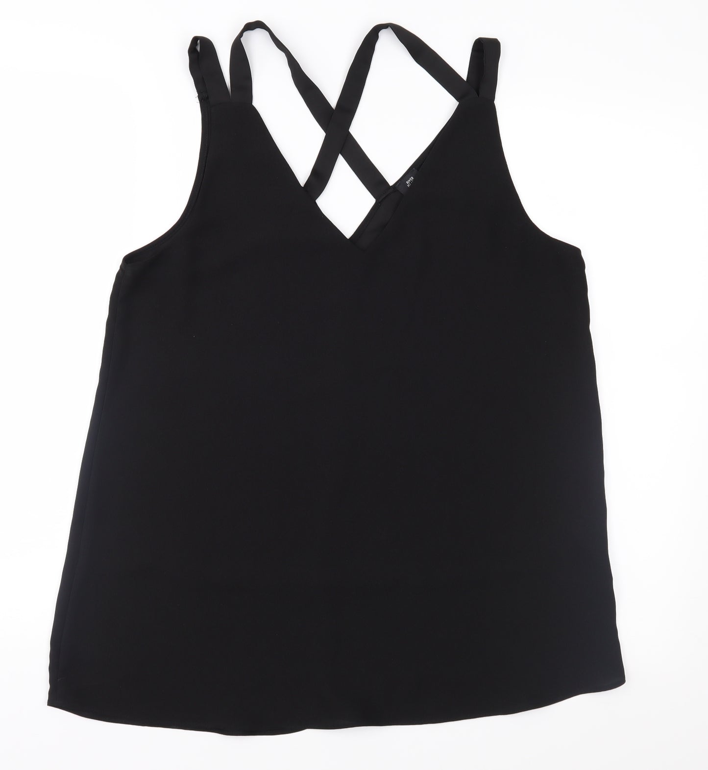 River Island Womens Black   Basic Blouse Size 12