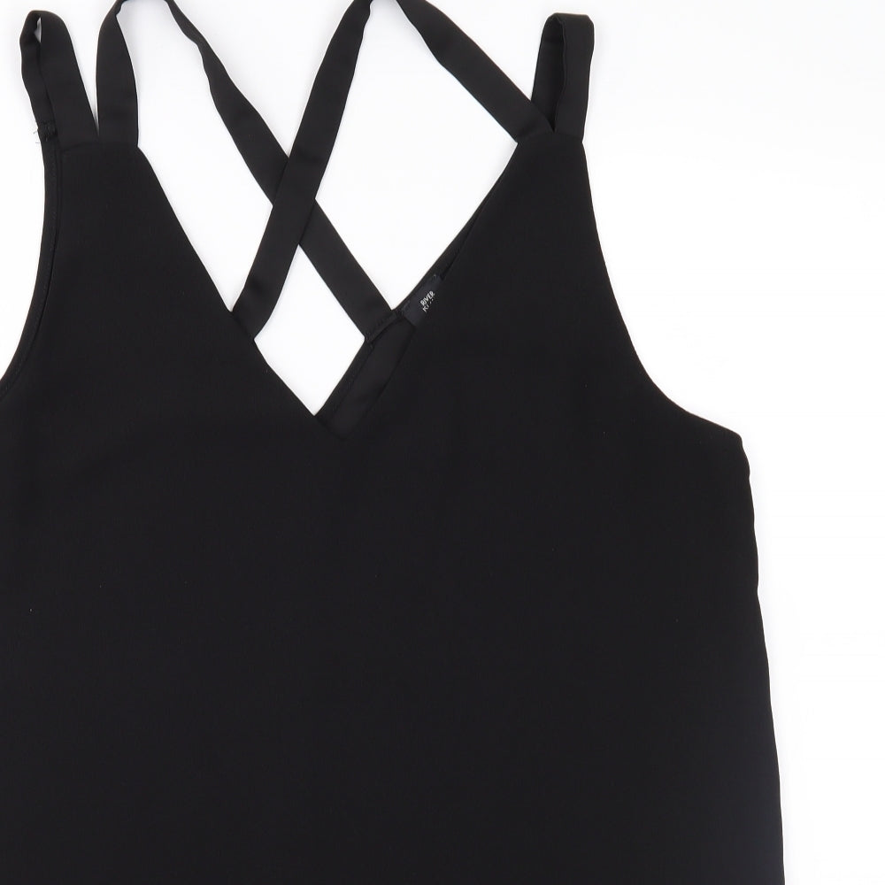 River Island Womens Black   Basic Blouse Size 12