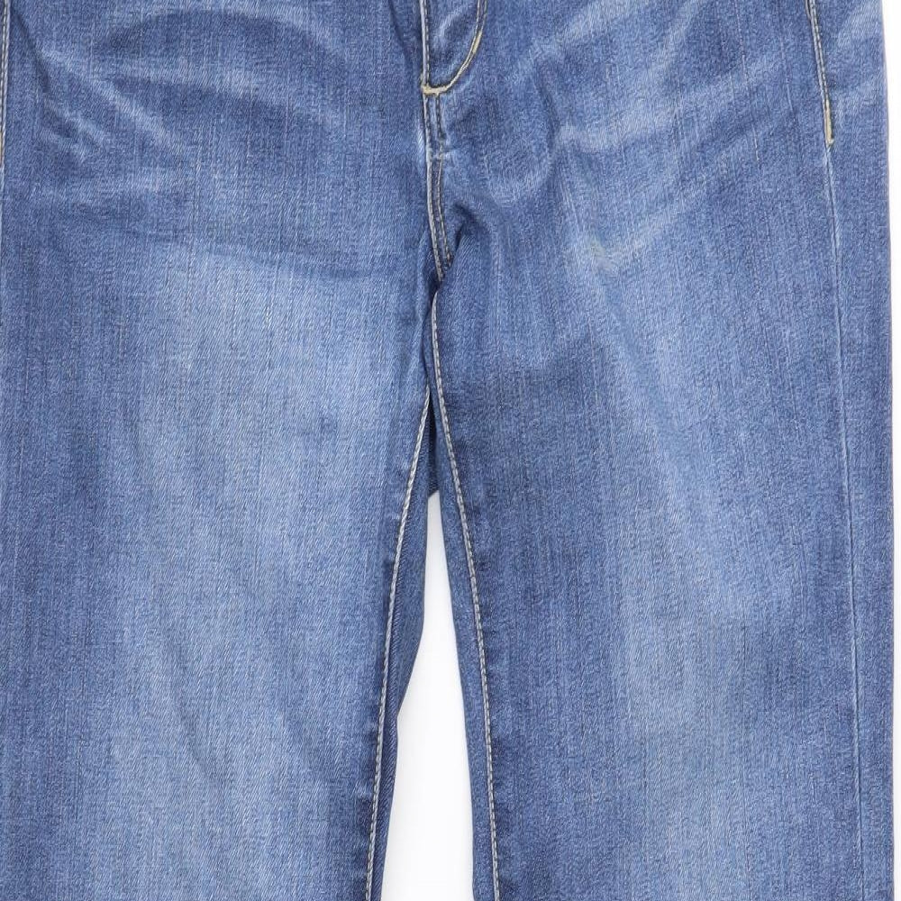 H&M Mens Blue  Denim Flared Jeans Size 30 in L32 in