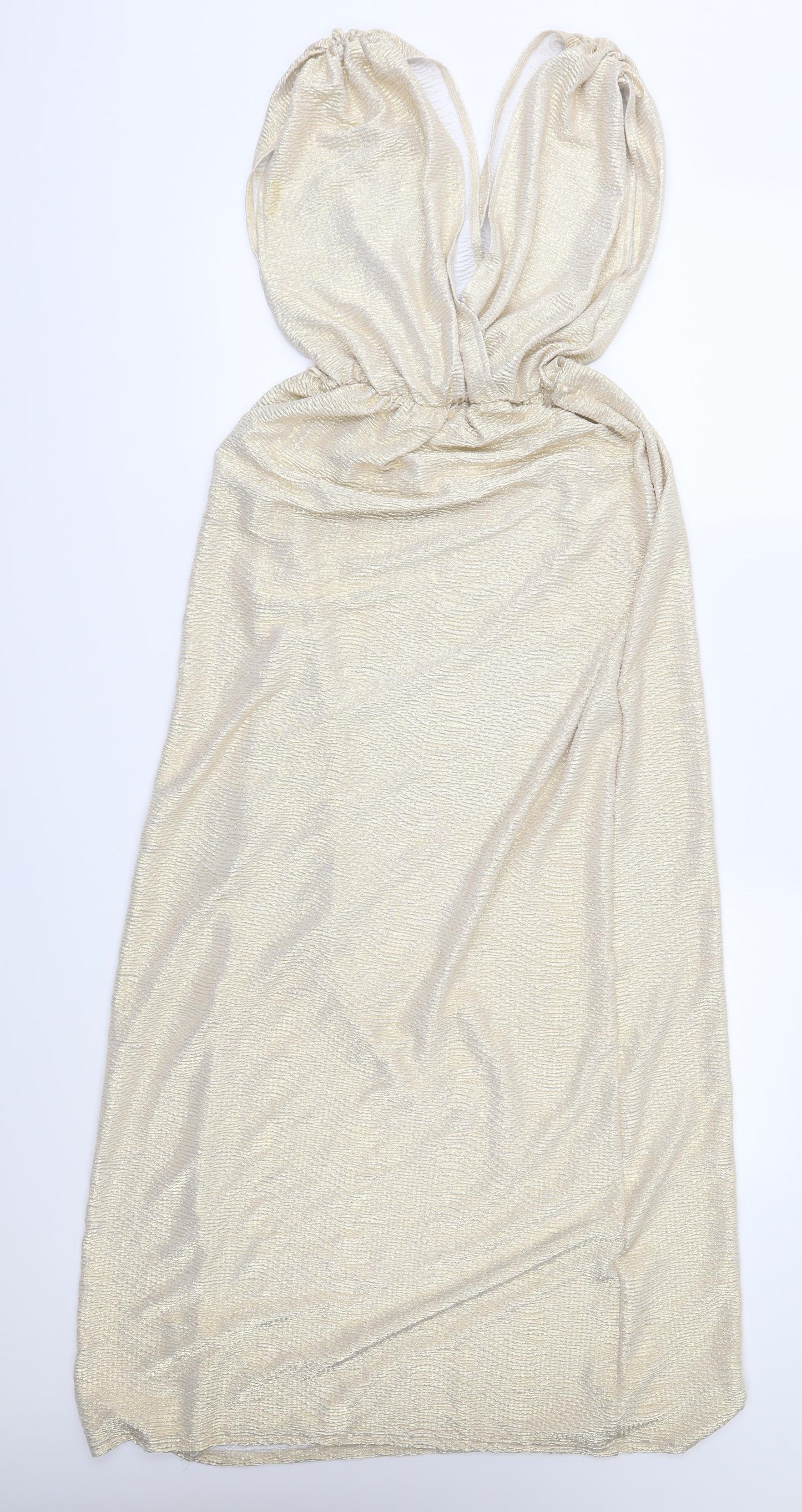 Oh My Love Womens Gold   Maxi  Size XS