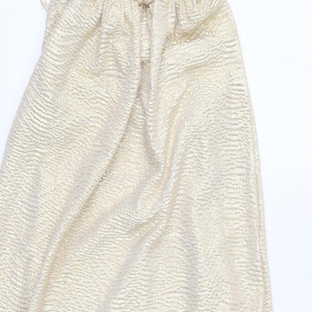 Oh My Love Womens Gold   Maxi  Size XS