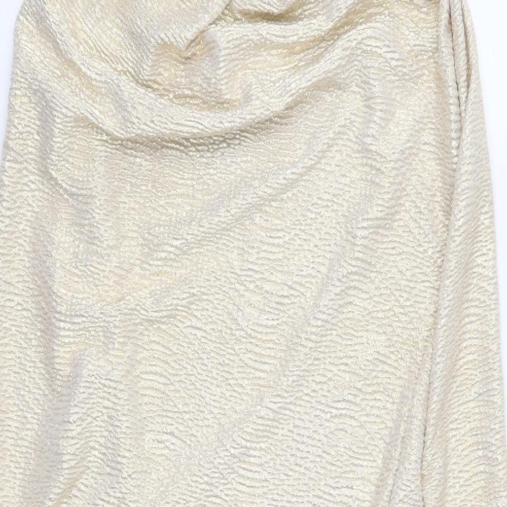 Oh My Love Womens Gold   Maxi  Size XS