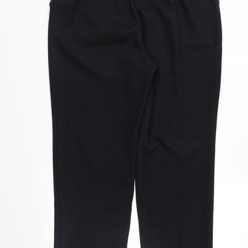 Papaya Womens Black   Trousers  Size 10 L28 in