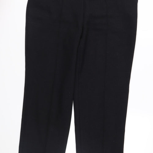 Papaya Womens Black   Trousers  Size 10 L28 in