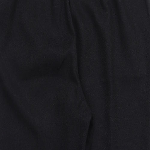 Papaya Womens Black   Trousers  Size 10 L28 in