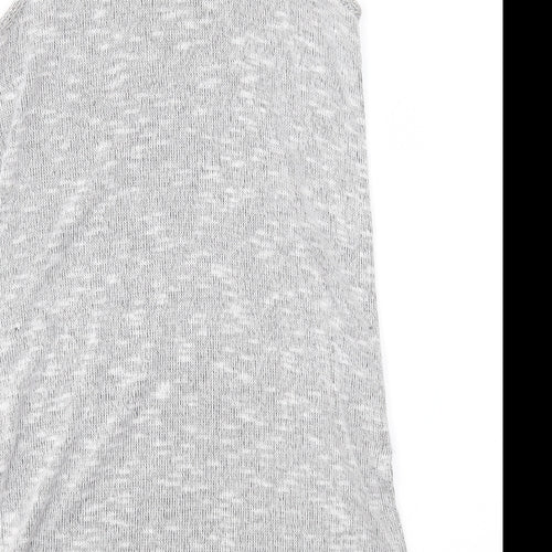 Miss Selfridge Womens Grey   Basic Tank Size 8