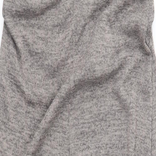 Missguided Womens Brown  Jersey Jumpsuit One-Piece Size 8 L28 in