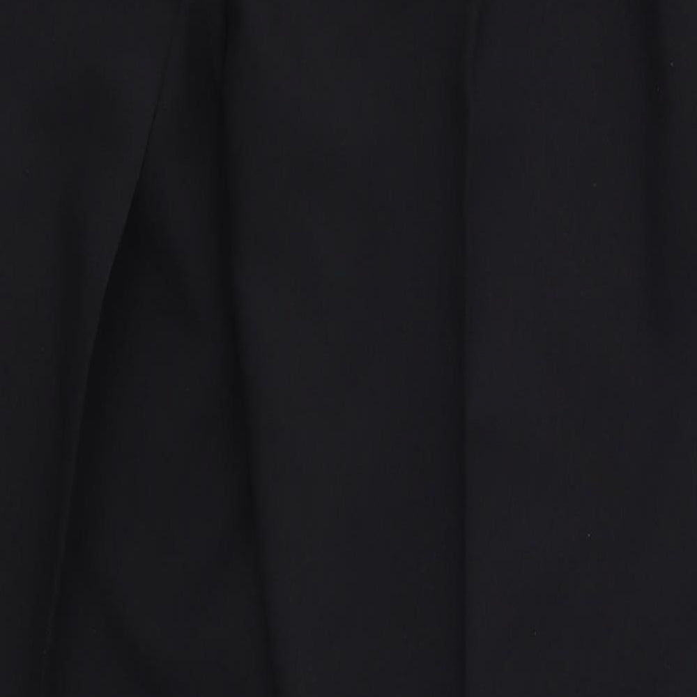 Preworn Womens Black   Trousers  Size 14 L28 in