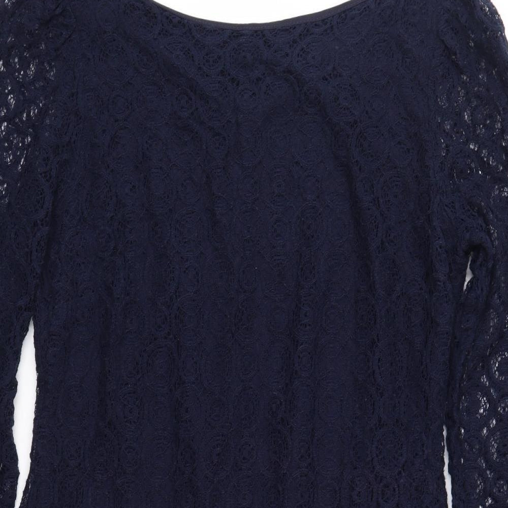 Atmosphere Womens Blue  Lace Shift  Size 16