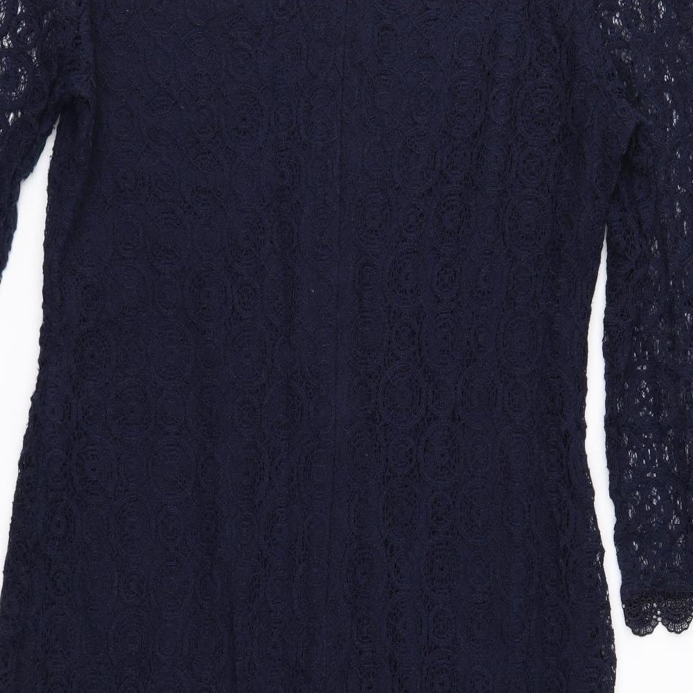 Atmosphere Womens Blue  Lace Shift  Size 16