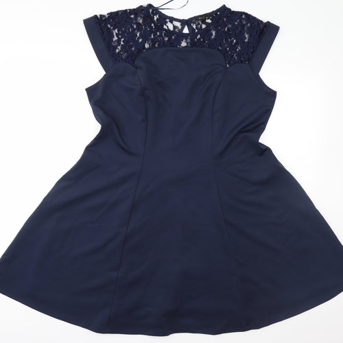 River Island Womens Blue   Fit & Flare  Size 18