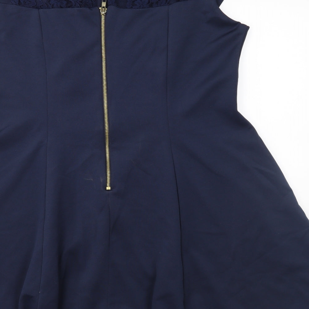 River Island Womens Blue   Fit & Flare  Size 18