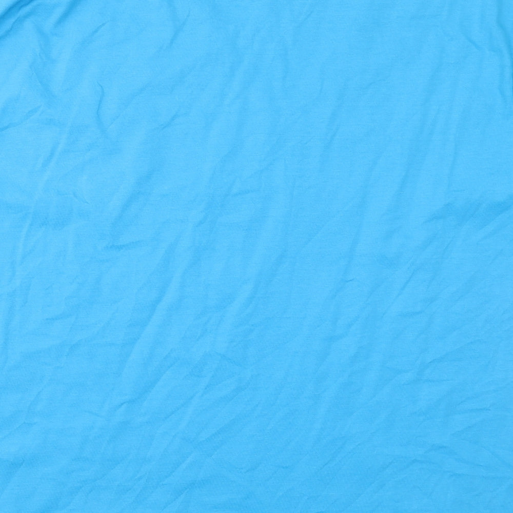 Crosshatch Mens Blue  Jersey  T-Shirt Size 2XL