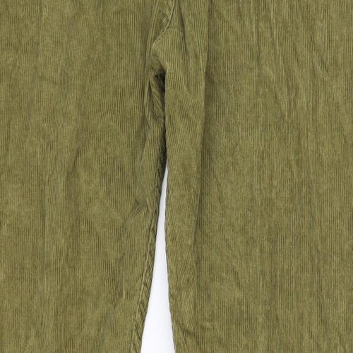 A.P.C Mens Green  Corduroy Trousers  Size 34 in L27 in