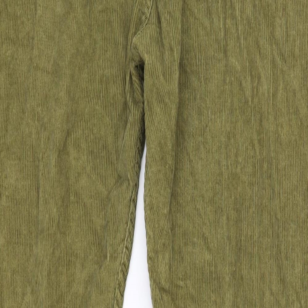 A.P.C Mens Green  Corduroy Trousers  Size 34 in L27 in