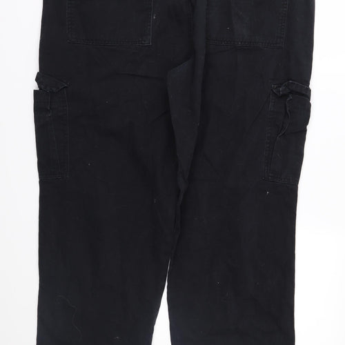 Matalan Mens Black   Capri Trousers Size 40 in L32 in