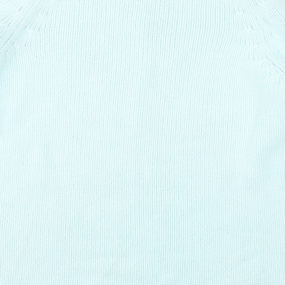Union Blues Womens Green  Knit Pullover Jumper Size 12