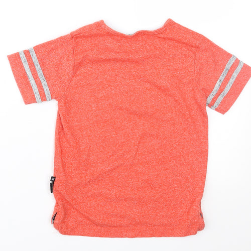 Mothercare Boys Orange  Jersey Basic T-Shirt Size 5-6 Years