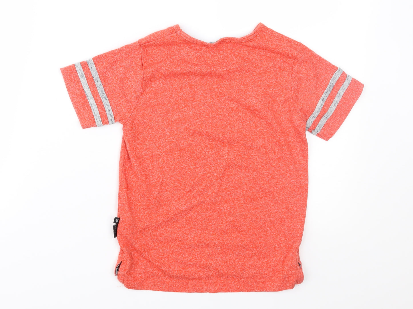 Mothercare Boys Orange  Jersey Basic T-Shirt Size 5-6 Years