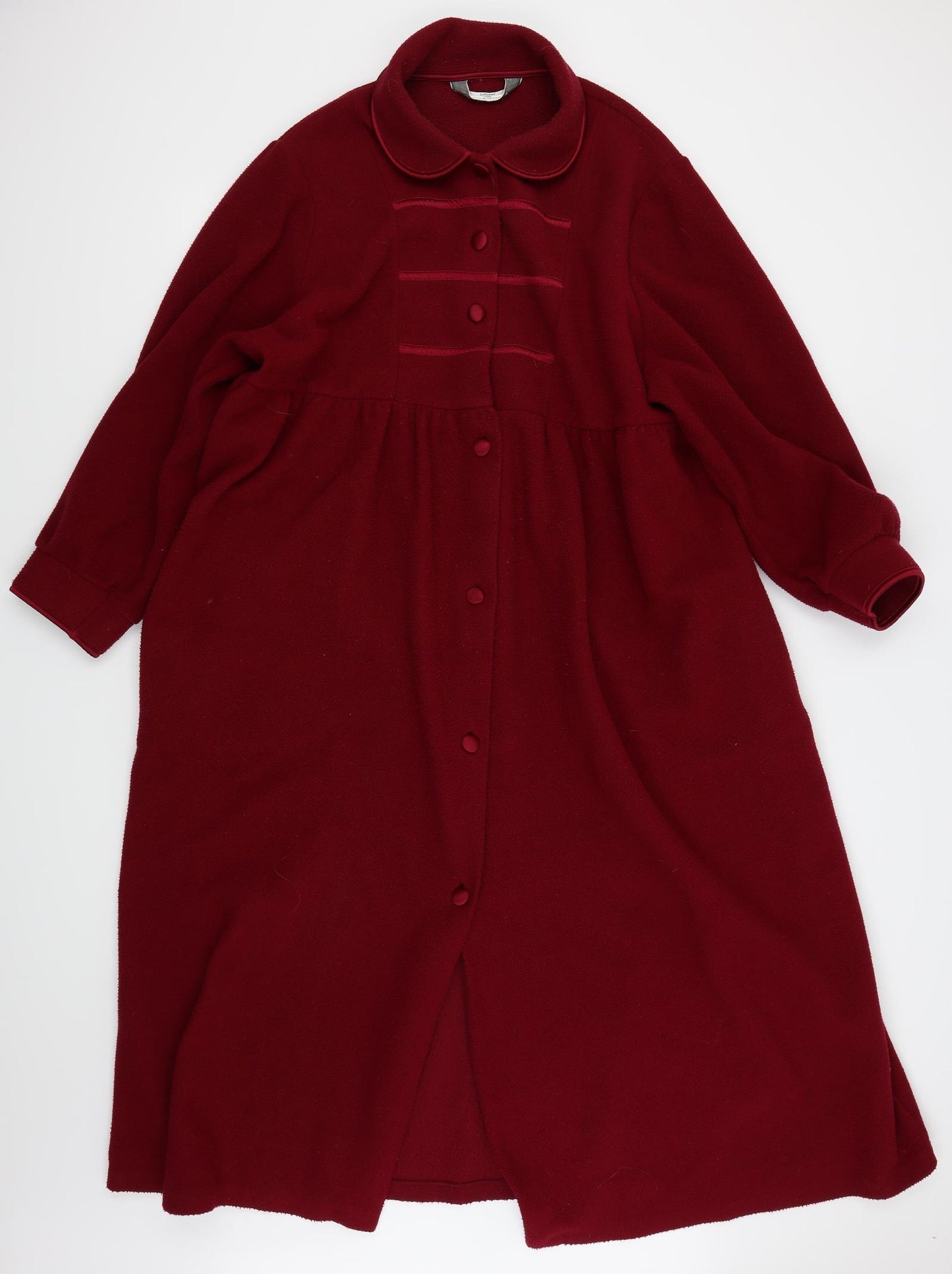 M&S Womens Red   Jacket Coat Size 20