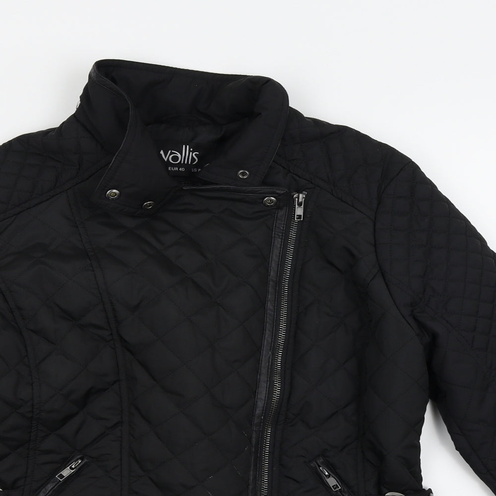 Wallis Womens Black   Jacket Coat Size 12