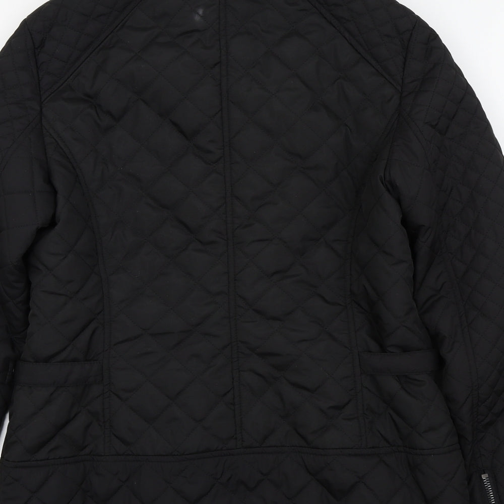 Wallis Womens Black   Jacket Coat Size 12