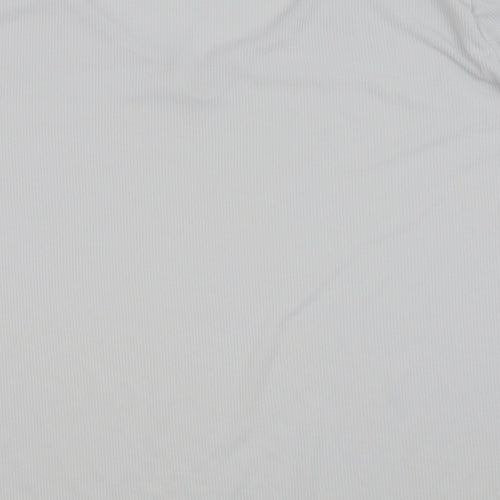 Boohoo Womens White   Basic T-Shirt Size 22