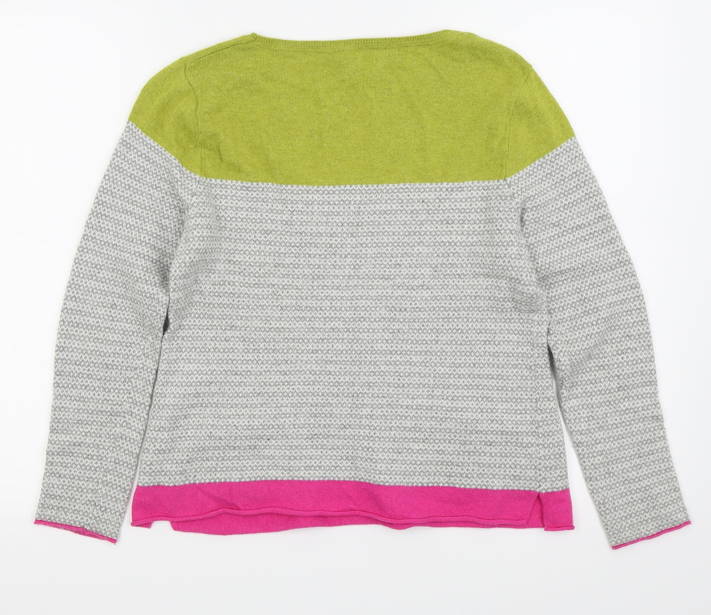 White Stuff Womens Grey   Pullover Jumper Size 12