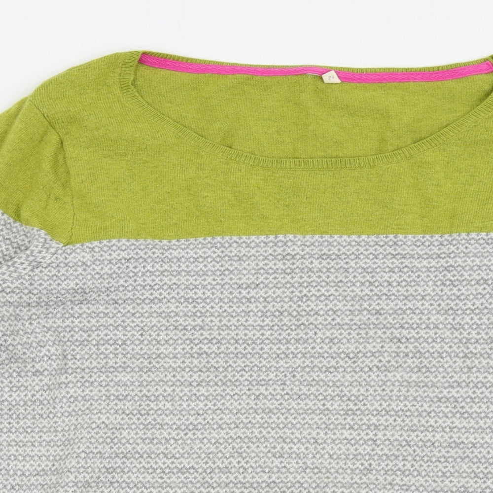 White Stuff Womens Grey   Pullover Jumper Size 12