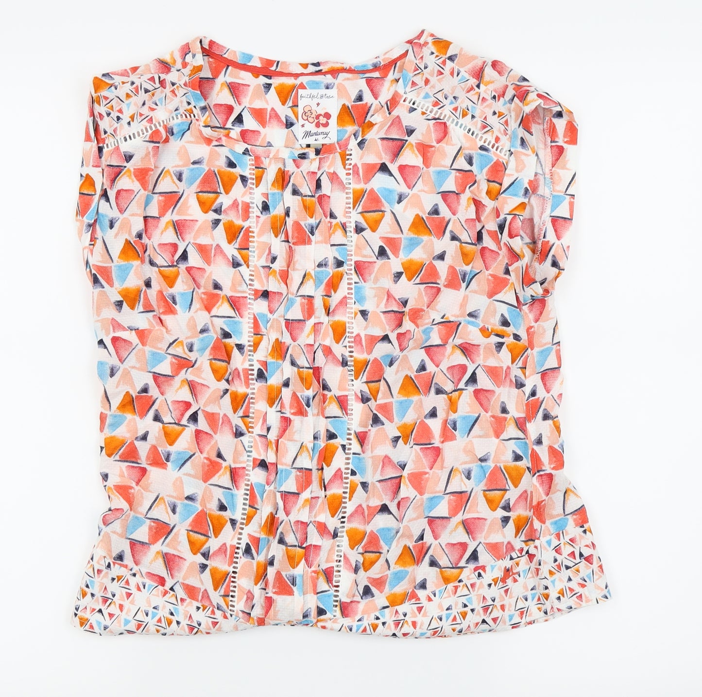 faithful and true Womens Multicoloured   Basic Tank Size 10