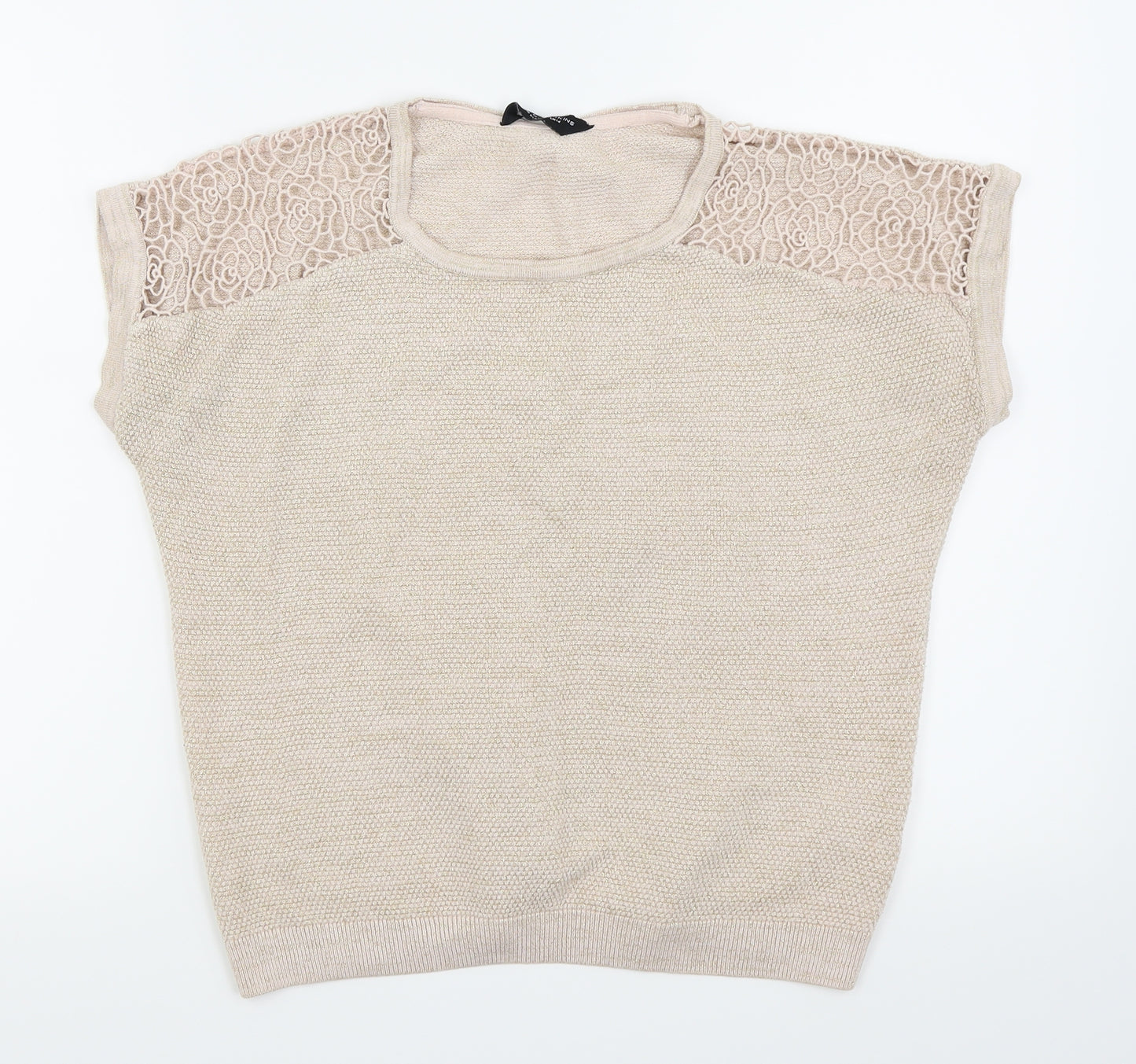 Dorothy Perkins Womens Pink   Basic T-Shirt Size 14