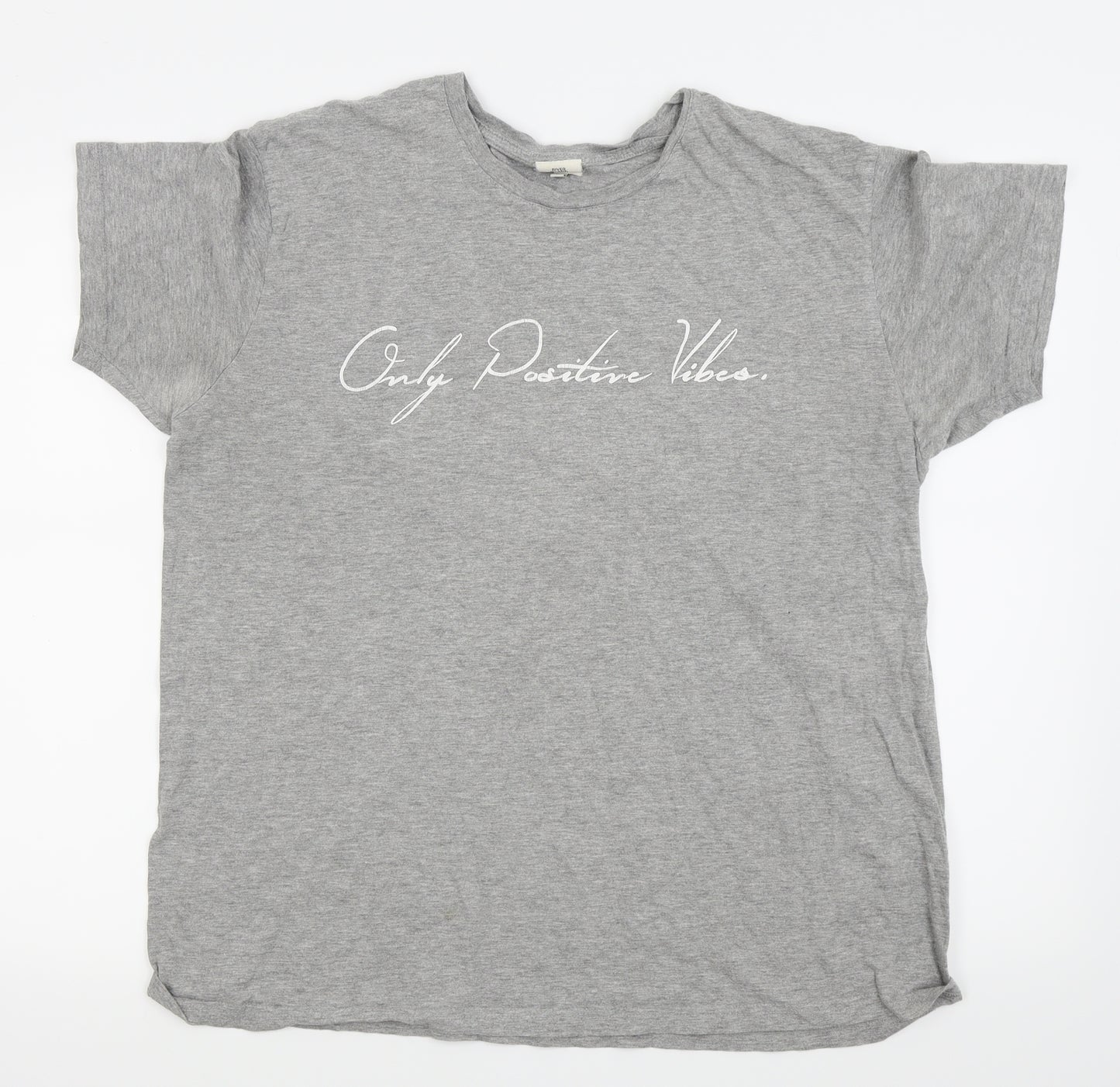 River Island Womens Grey   Basic T-Shirt Size 20