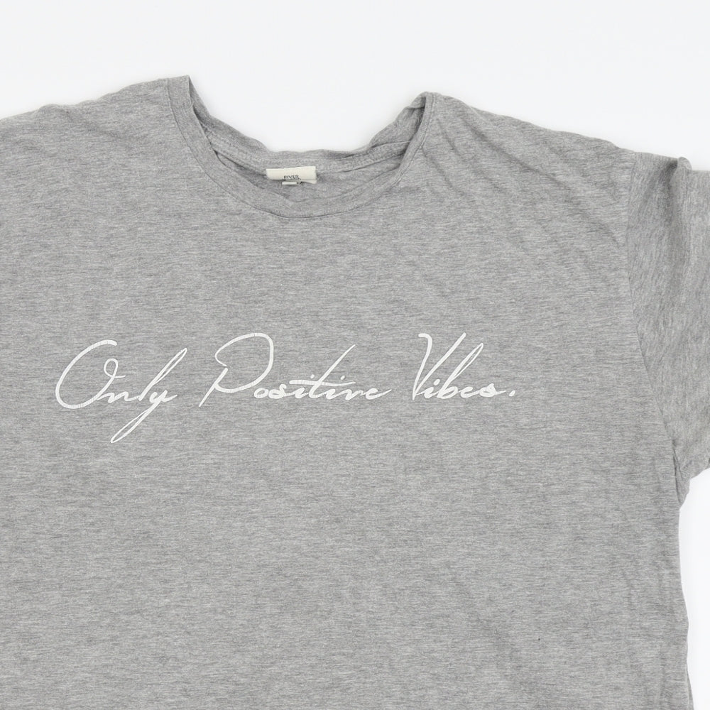 River Island Womens Grey   Basic T-Shirt Size 20