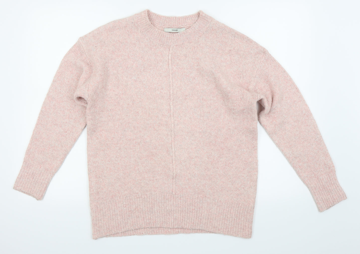 Asda George Womens Pink   Pullover Jumper Size S