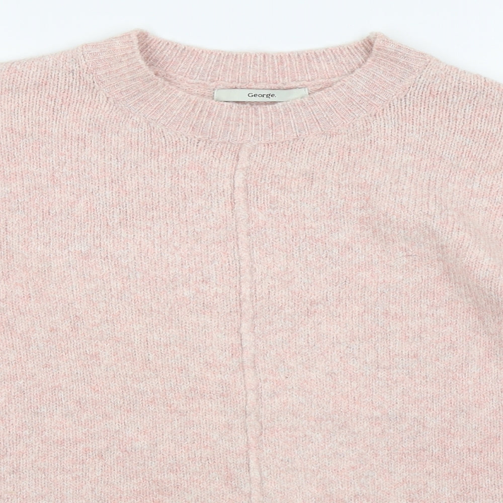 Asda George Womens Pink   Pullover Jumper Size S
