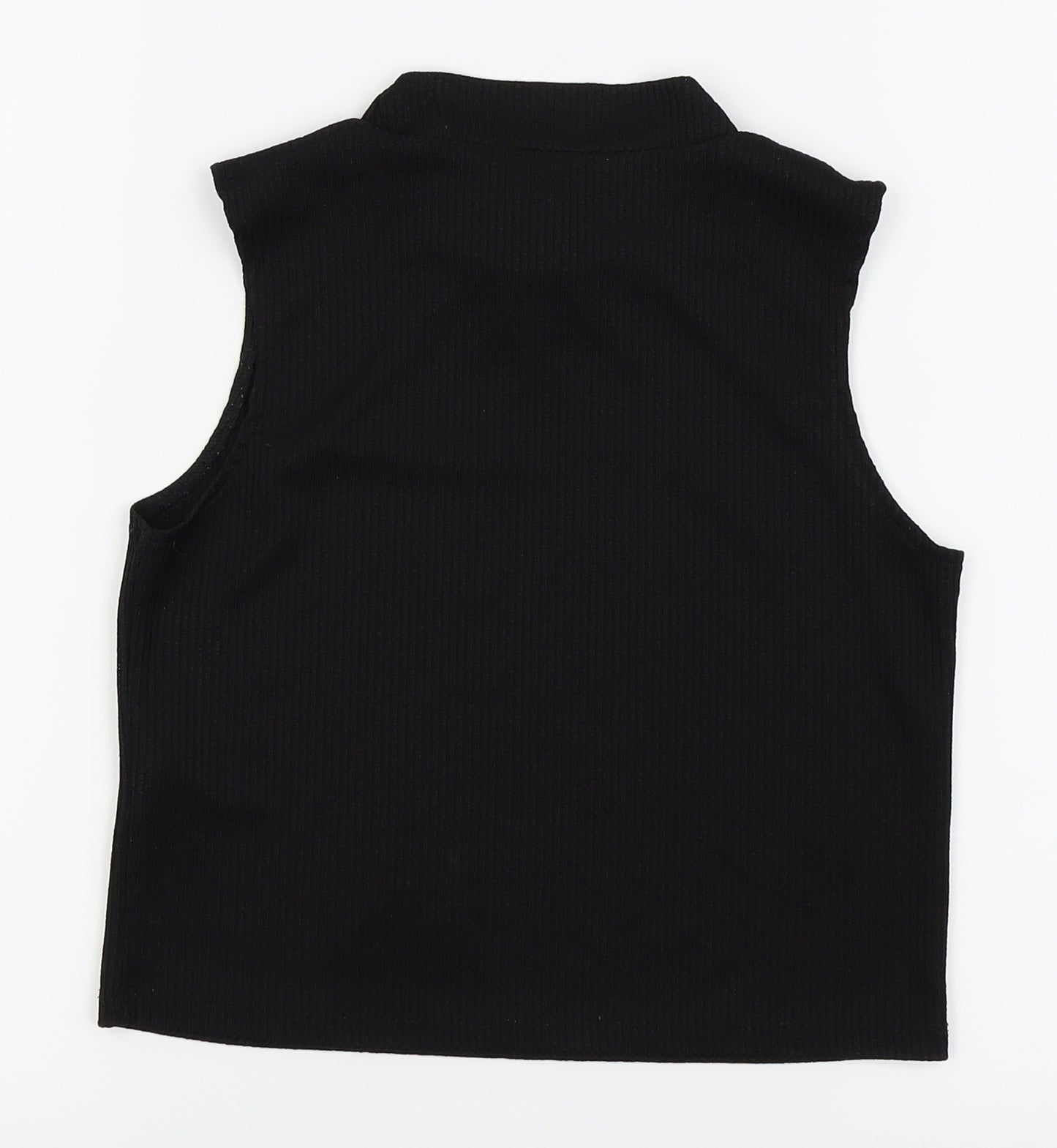 Primark Girls Black   Basic Tank Size 13-14 Years