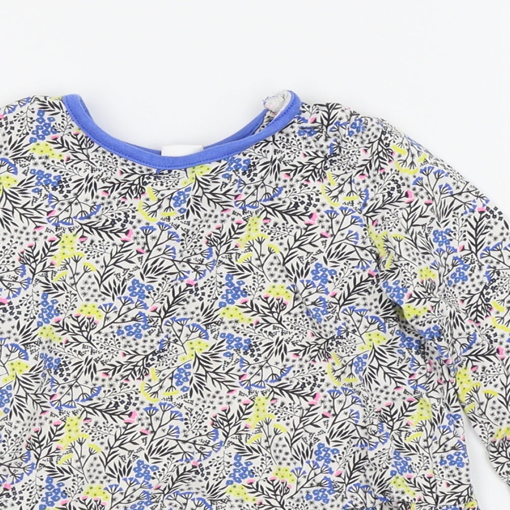 Mini Club Girls White Fair Isle  Fit & Flare  Size 2-3 Years