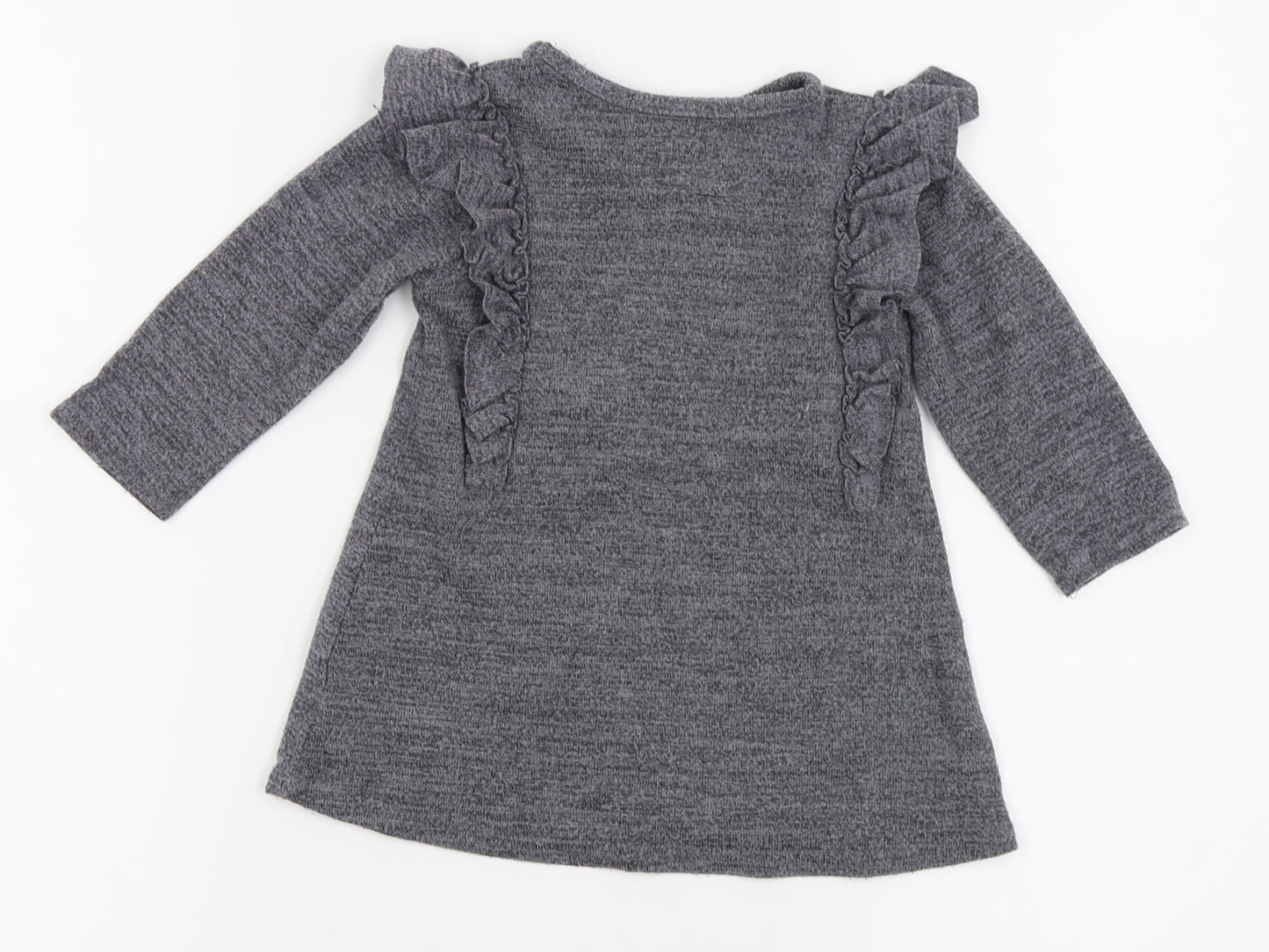 Primark Girls Grey   Fit & Flare  Size 9-12 Months