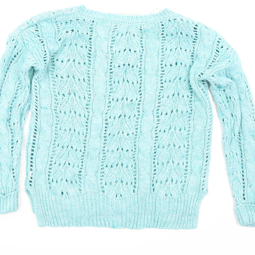 Primark Womens Blue   Pullover Jumper Size 10