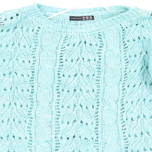 Primark Womens Blue   Pullover Jumper Size 10