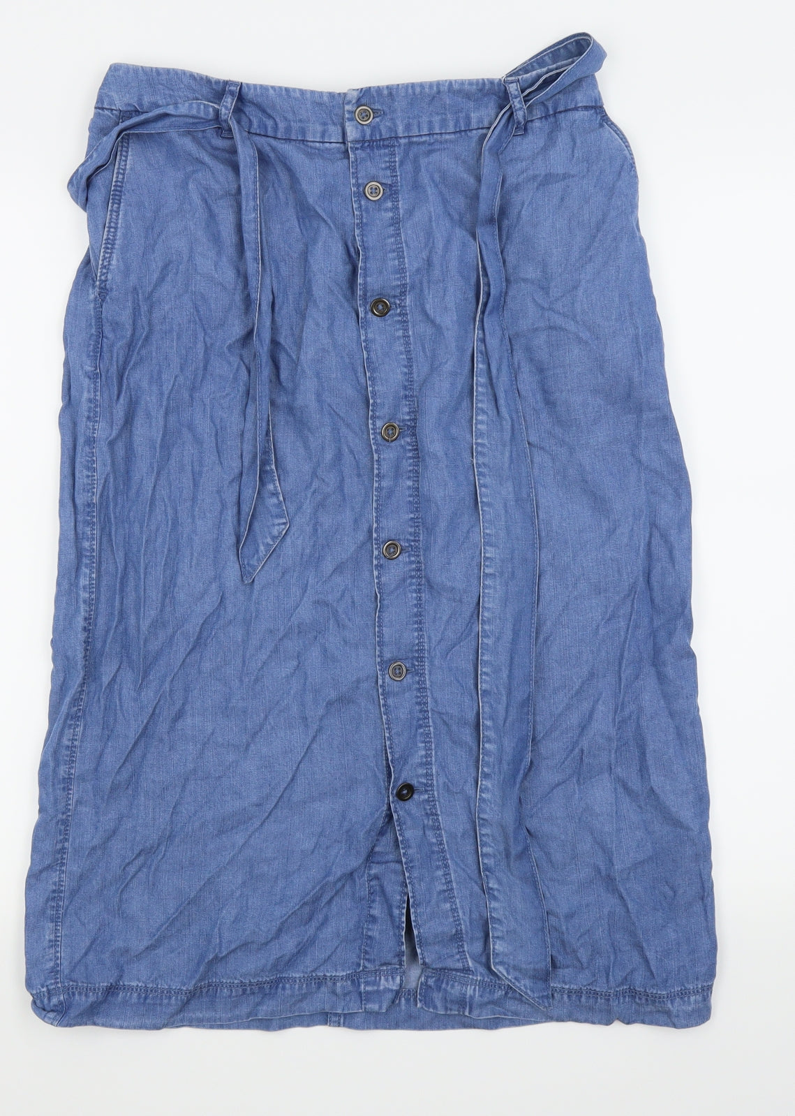 TU Womens Blue   Straight & Pencil Skirt Size 14