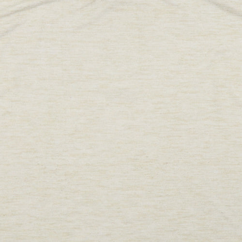 TU women Womens Beige Floral  Basic T-Shirt Size 18