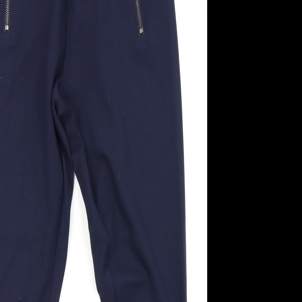NEXT Womens Blue   Trousers  Size 14 L23 in