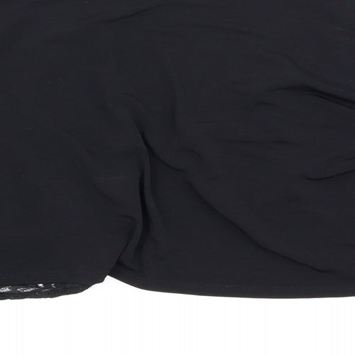 Asda George Womens Black   Cardigan Jumper Size 22  - crop cardigan