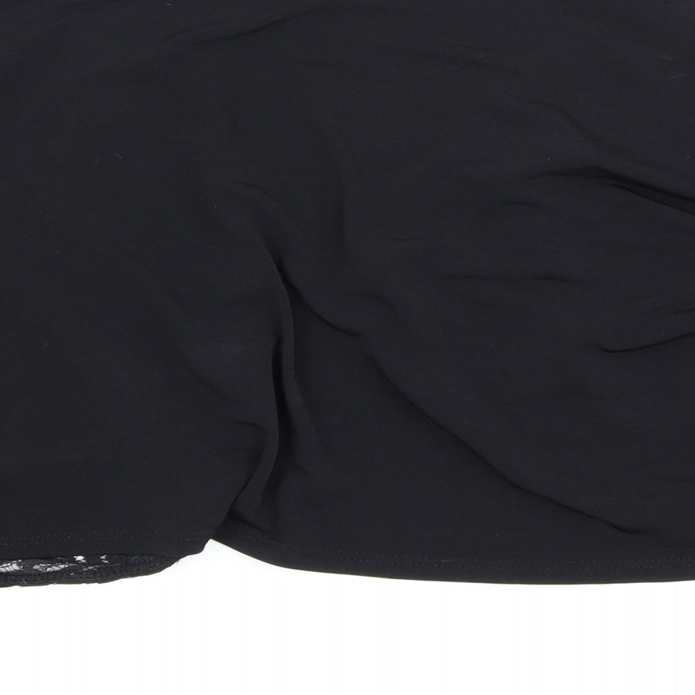 Asda George Womens Black   Cardigan Jumper Size 22  - crop cardigan