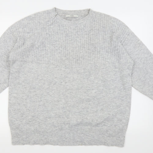 Asda George Womens Grey   Pullover Jumper Size L